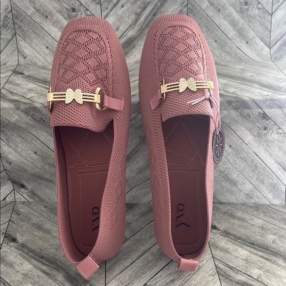Women's Pink Loafers - Picture 7 of 7